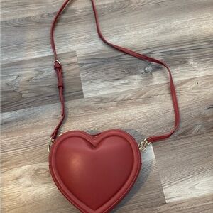 a new day Red Heart Crossbody Bag